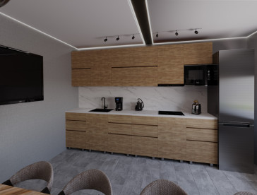 Кухонный гарнитур материал марки Egger